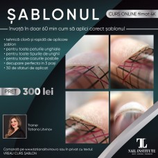 CURS ONLINE SABLONUL DE LA A LA Z